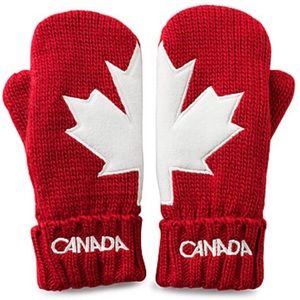 CANADA Red Mittens